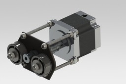 Steel support for NEMA 23 timming belt