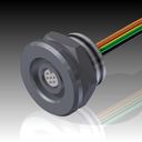 Male Threaded Nano Circular Panel Mount Connector - Omnetics