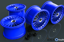 Idsa/keyshot render challenge: Gt wheel r20 rear