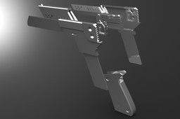 [3D Print] Rubber band Gun V2