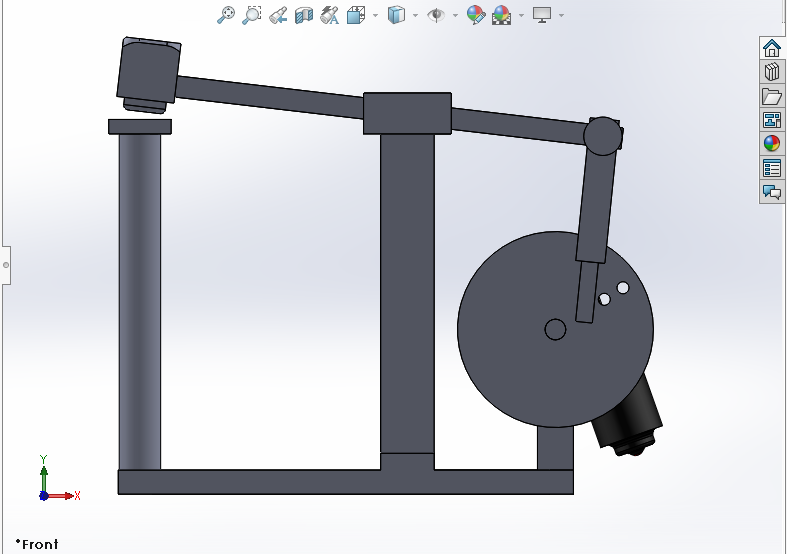 automatic portable hammering machine 3D CAD Model Library GrabCAD
