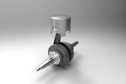 2-Stroke Piston+Crankshaft