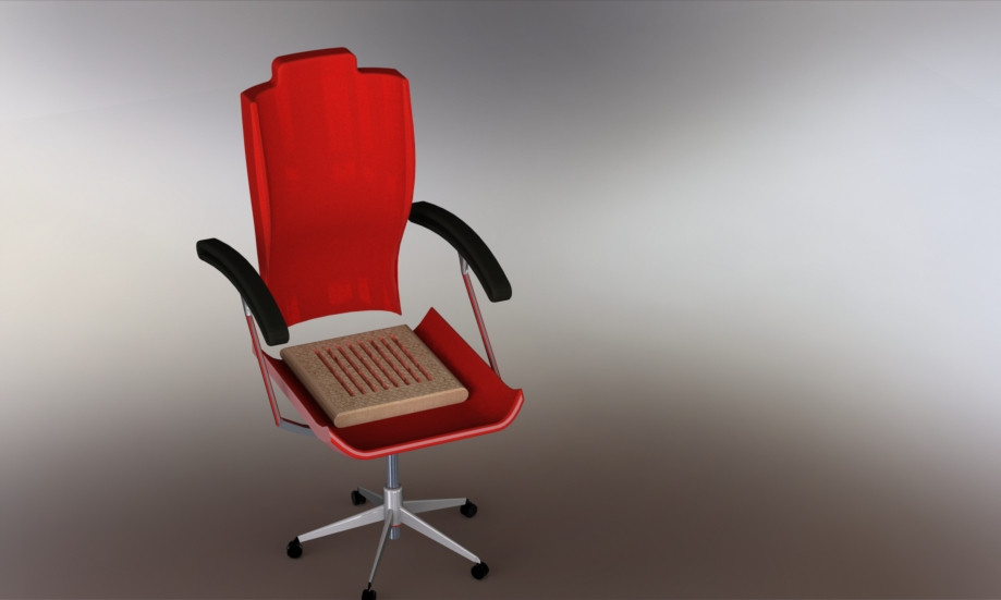 Office Chair 3D CAD Model Library GrabCAD