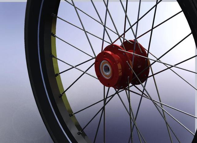 18 inch trike front wheel