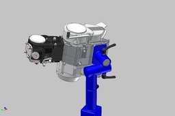 Column legs +125 cc Motor fixture 