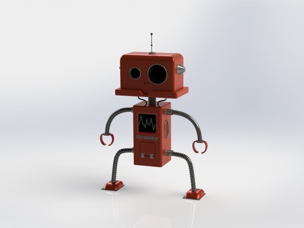 GrabCAD mascot Version #2