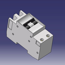 Thermomagnetic circuit-breaker BIPOLAR SIEMENS MOD. 5SX1 / DISJUNTOR TERMOMAGNETICO BIPOLAR SIEMENS MOD. 5SX1