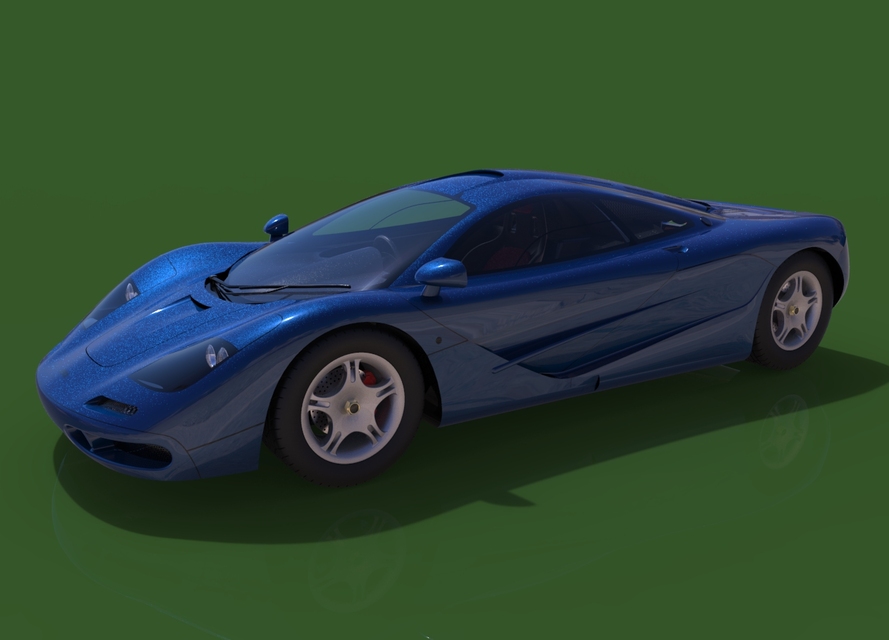 Mclaren F1 3d Cad Model Library Grabcad