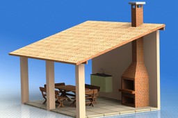 3º PROJETO DE CHURRASQUEIRA