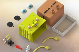 Spongebob box