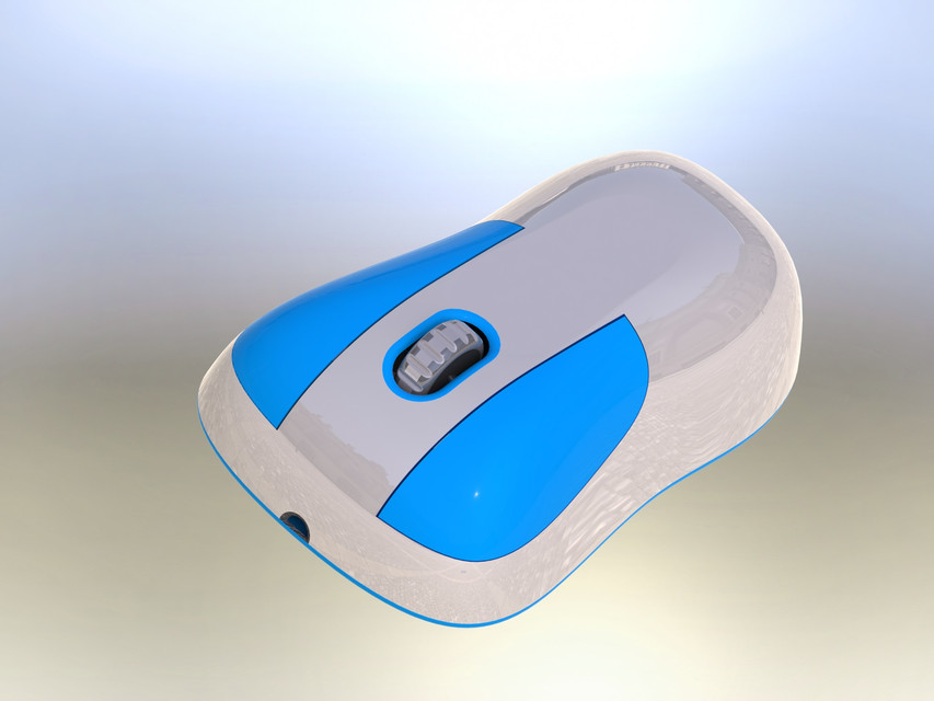 Computer Mouse 3D CAD Model Library GrabCAD