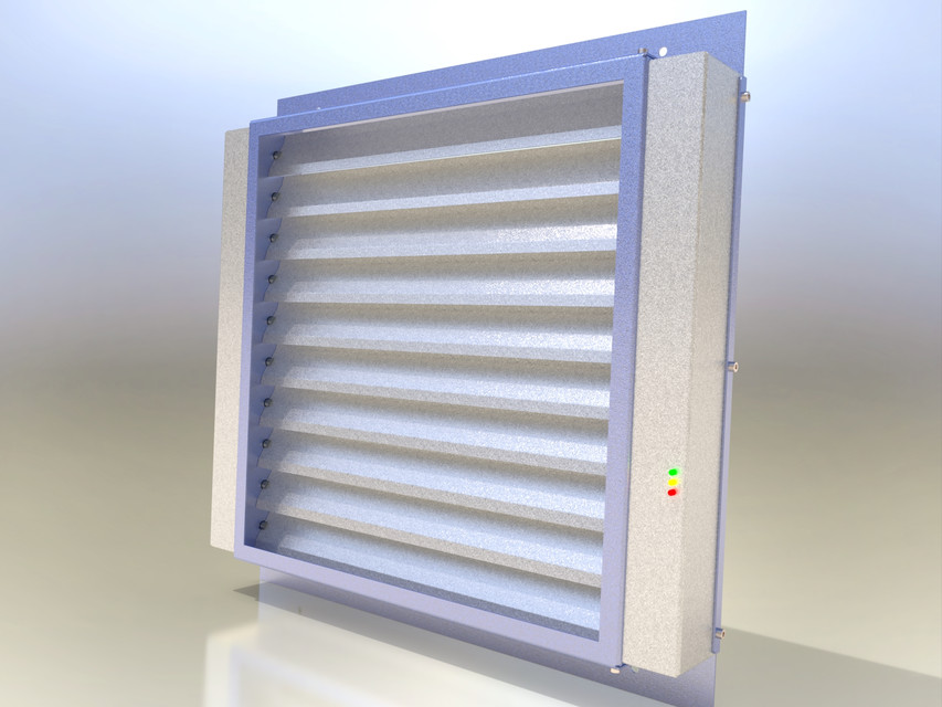 Smart Louver Fire Ventilator