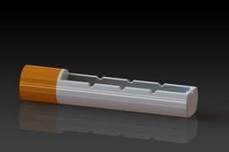 Ashtray - form of cigarettes for 3D Printing Event Challenge 2nd edition