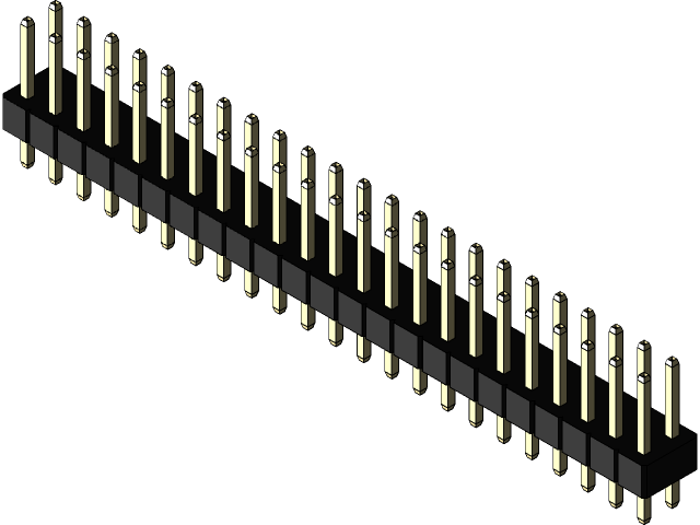 Male Header File Arduino Free CAD Designs, Files & 3D Models | The GrabCAD Community Library