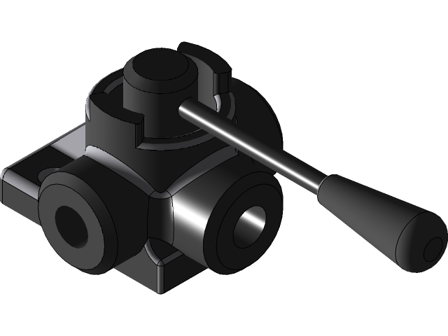 3 ways 2 Positions Selector Valve