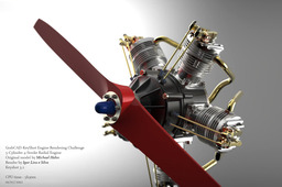 5 Cylinder Radial Engine