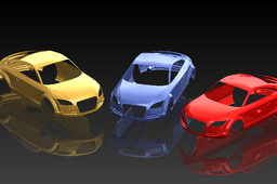 Audi body car 