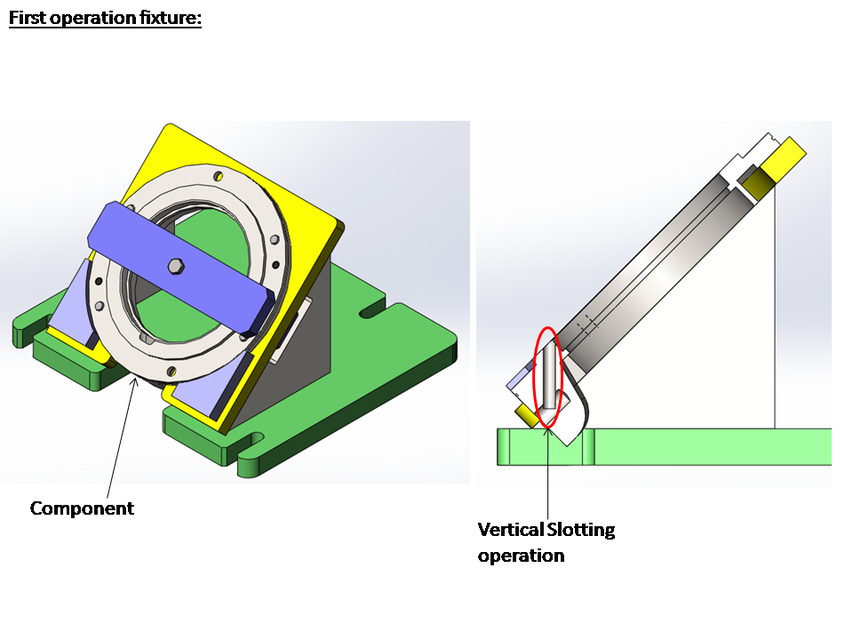 Angular Drilling fixture 3D CAD Model Library GrabCAD