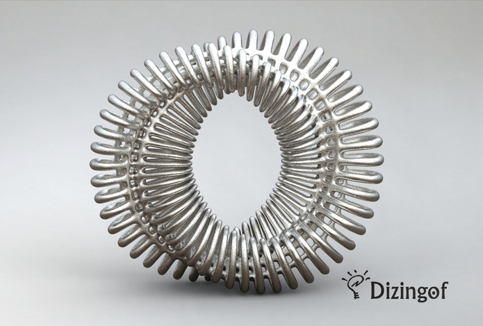 8-Torus - Math Art by @Dizingof
