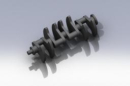 V8 Flat-angle (180-degree) Crankshaft