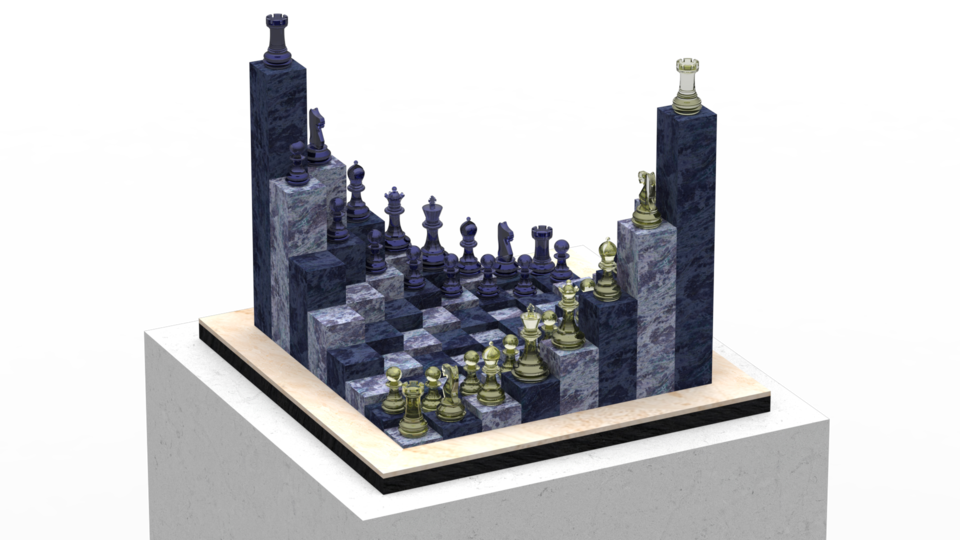 3D Chess Decor Set (version 2.0)