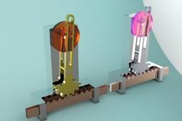 sliding rack 