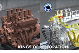 KeyShot Render Ford Engine by Javier