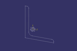 Hot Rolled Steel Steel L-Section, DIN 1029 (CATIA v5r21)