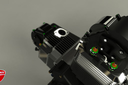Render for Ducati v2 engine by Cameroon Reid