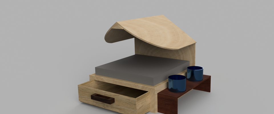 Wood Dog House (Indoor)
