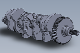 Motorbike Honda CBR 600 Crankshaft