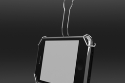 iPhone hanging frame concept