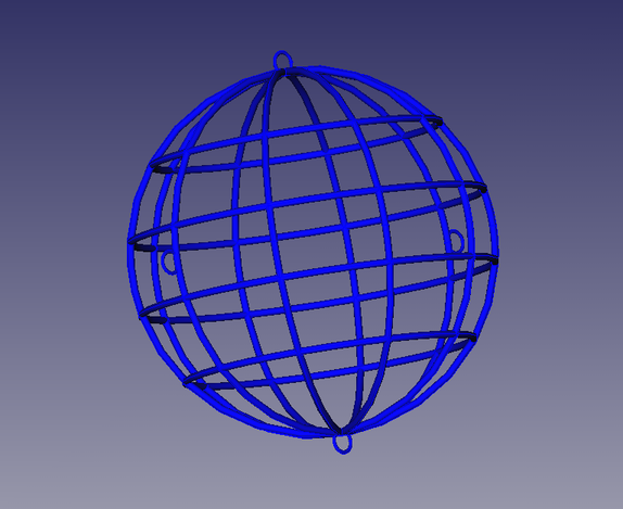 globe for Christmas tree