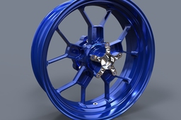 oz rear wheel 1000 rsv factory evo 1