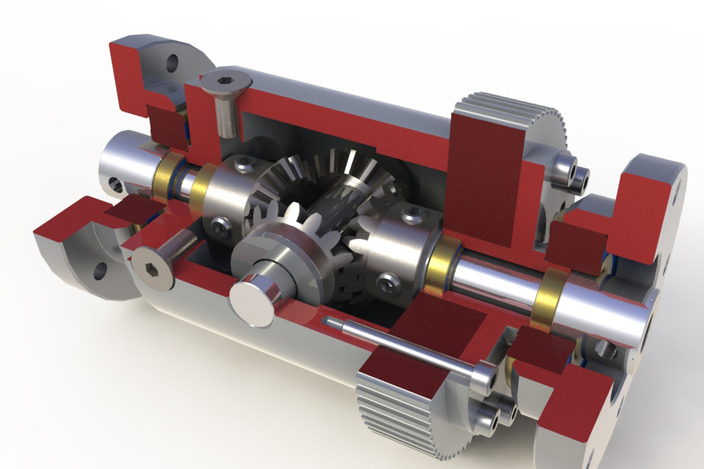 differential for rc quarterscale cars