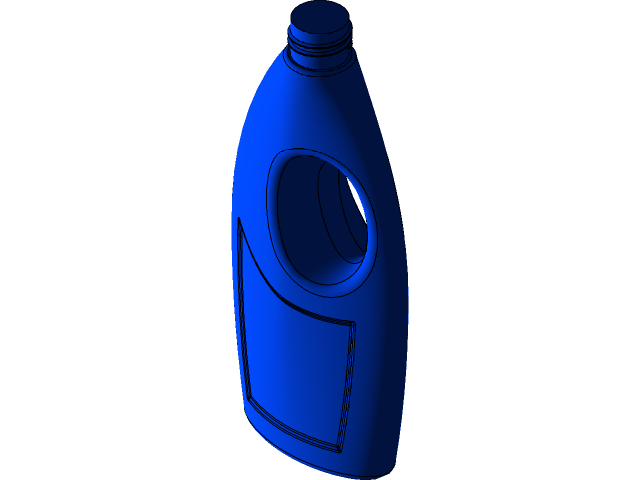 Bottle surface modeling