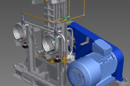 Helium Gas Reclaim with Corken Compressor