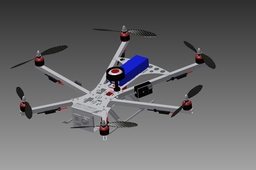 Multicopter with Gopro Hero 3