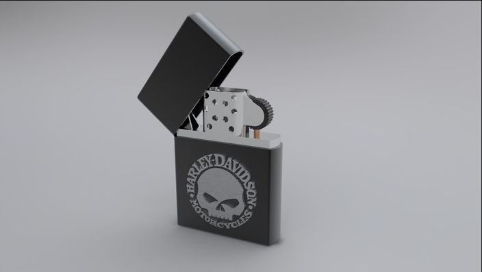 Zippo Skull
