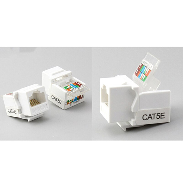 8P8C RJ45 Keystone socket 3D CAD Model Library GrabCAD