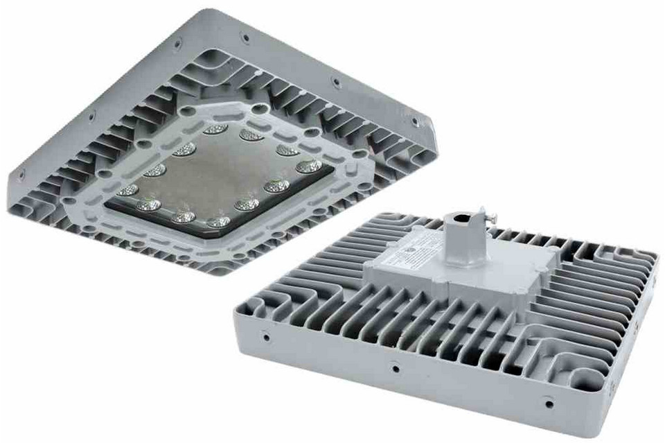 Class II Division 1 Explosion Proof 100 Watt High Bay LED Light Fixture 14,000 Lumens - CID2 / CIID1