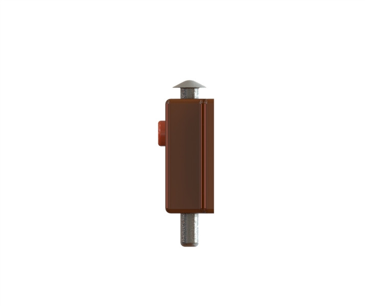 Barrel Bolt Lock 3D CAD Model Library GrabCAD
