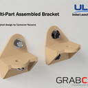 Multi-Part Assembled Bracket