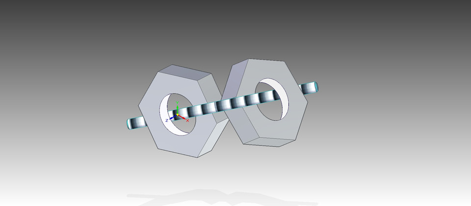 Crazy Hexagon Nuts M10