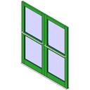 Double Door Curtain Panel,