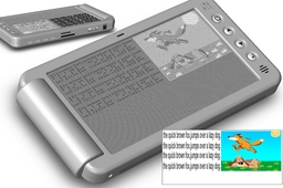 Computer Tablet for the Blind with a 'Feel-screen'