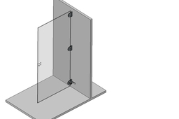Air damper with variable damping rate