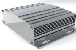 Assembly of extruded enclosure of aluminium SANHE 17-6A