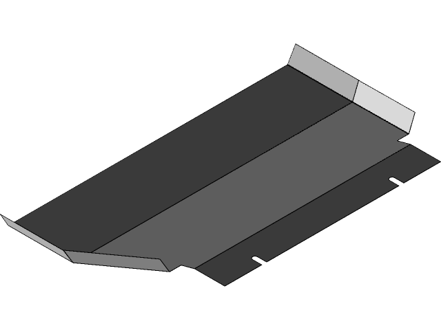 Engine shield Opel FronteraB