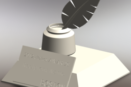 Italics Award Trophy